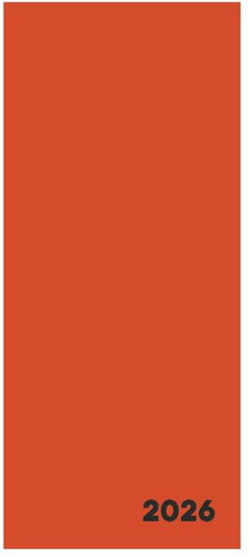 CARDBOARD P+P VERDE PVC monthly 2026, brick - Planner - Hauptbild