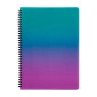 KARTON P+P OMBRE Twin wire pad A4 PP pink - Notepad