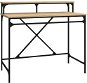 SHUMEE Psací stůl dub sonoma 100 × 50 × 90 cm kompozitní dřevo a železo - Desk