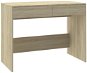 SHUMEE Písací stôl dub sonoma 101 × 50 × 76,5 cm drevotrieska - Písací stôl