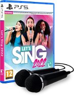 Lets Sing 2022 + 2 microphone - PS5 - Konzol játék