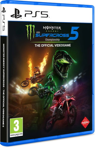 Monster Energy Supercross 5 - PS5 - Konsolen-Spiel - Hauptbild
