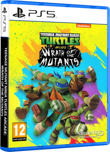 Teenage Mutant Ninja Turtles Arcade: Wrath of the Mutants - PS5 - Konzol játék - Fő fotó