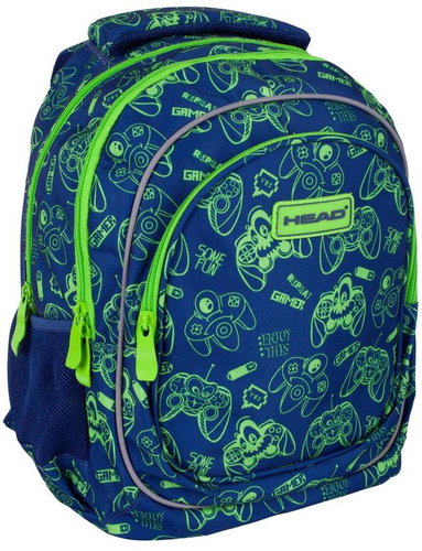 HEAD Gamer blue - School Backpack - Main image