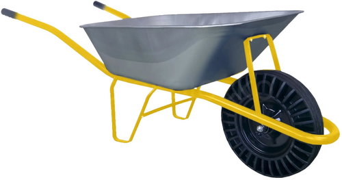 PROTECO Kolečko, pozinkované, bantamové 90 l - Stavební kolečko - Hlavní obrázek