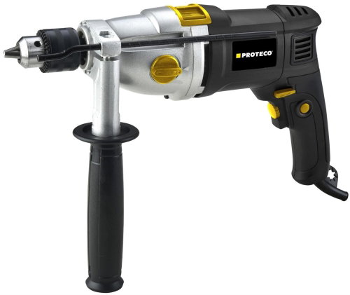 PROTECO 51.03-VP-1200 2-speed impact drill 1050W - Drill - Main image