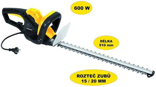 PROTECO 51.06-PL-600 Hedge Trimmer 600W - Hedge Shears - Main image