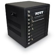 Rechargeable Storage PORT CONNECT CHARGING CABINET, 10 UNITS, Individual Door Lock, Black - Nabíjecí úložiště