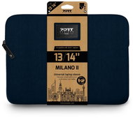 PORT DESIGNS Milano II ECO Sleeve 13/14'', modré - Laptop Case