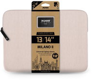 PORT DESIGNS Milano II ECO Sleeve 13/14'', světle růžové - Laptop Case