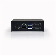 PORT CONNECT Docking Station 8-in-1 USB-C, USB-A, Dual Video, HDMI, Ethernet, Audio, USB 3.0 - Docking Station