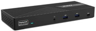 PORT CONNECT universal docking station, 3x 4K USB-C + USB A, black - Docking Station