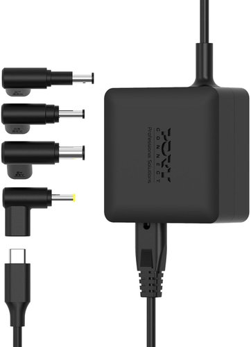 PORT CONNECT GaN2 for HP, 65W, black - Power Adapter - Main image