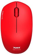 PORT CONNECT Wireless COLLECTION, červená - Myš