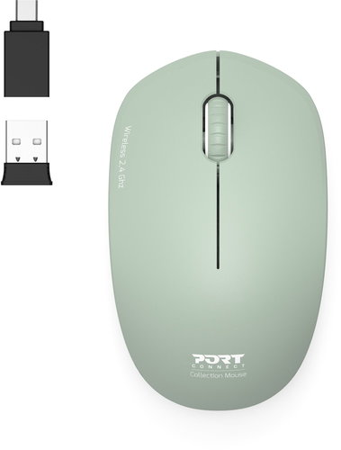 PORT CONNECT Wireless COLLECTION, olive - Mouse - Main image