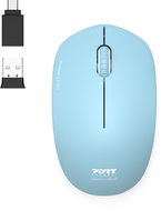 PORT CONNECT Wireless COLLECTION, cyan - Mouse