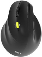 PORT CONNECT Ergo Shape, left-handed, black - Mouse