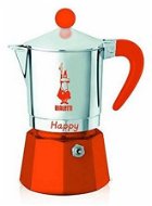 Bialetti Happy 3 személyes, narancssárga - Kotyogós kávéfőző