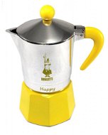 Bialetti Happy for 3 Cups, Yellow - Moka Pot