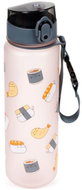 Puckator Nerozbitná plastová láhev s víčkem 600 ml, Kočka Pusheen - Sushi Club - Drinking Bottle