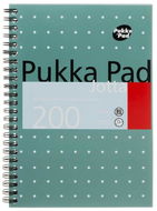 PUKKA PAD, Metallic Jotta, A4+, čtverečkovaný, 100 listů - Poznámkový blok