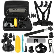 PULUZ 20 in 1 Accessories Combo for GoPro, Insta360, DJI and Other - Kit 1 - Action Camera Accessories