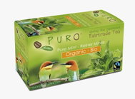 Puro Fairtrade ORGANIC Tea Bags Organic Mint, 25x1,5g - Tea