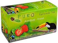 Puro Fairtrade Tea Portions with Strawberries 25x2g - Tea