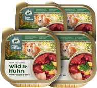 Pure Nature Dog Adult Pâté Venison and Chicken 4 × 150 g - Pate for Dogs