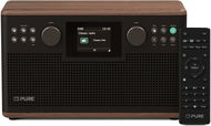 PURE Classic H6 schwarz/Walnuss - Radio
