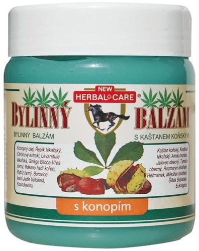 Herbal balm with horse chestnut and hemp 500 ml - Balm - Main image