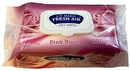 Fresh Air wet wipes 100 pcs clip rose - Wet Wipes