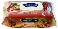 Fresh Air wet wipes 100 pcs clip strawberry - Wet Wipes