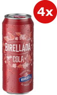 Birell Cola 4×0,5l plech - Limonáda