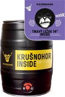 Beer Krušnohor Dark 14° barrel 5l - Pivo