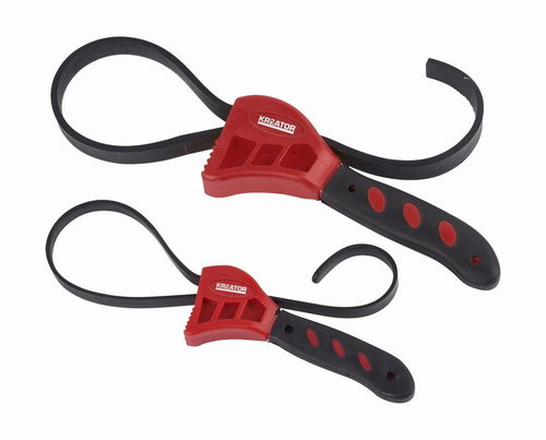 KREATOR Rubber clamp - 162 and 220mm (set of 2) KRT552303 - Woodworking Clamp - Main image