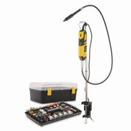 POWERPLUS Die Grinder 160W + 220pcs Accessories POWX1326 - Straight Grinder