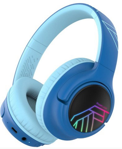 PowerLocus Bobo Black/Blue - Wireless Headphones - Main image