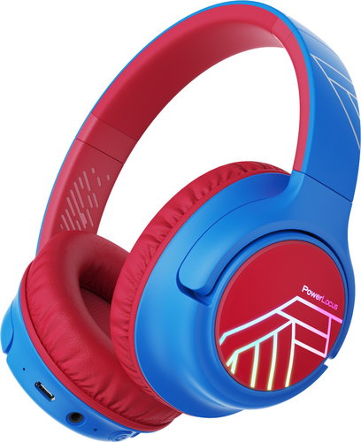 PowerLocus Bobo Blue/Red - Wireless Headphones - Main image