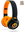 Schwarz/Orange