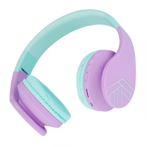 PowerLocus P1 Kids Teal/Purple - Kabellose Kopfhörer - Hauptbild