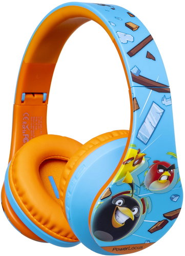 PowerLocus P2 Kids Angry Birds Blue/Orange Fő fotó PowerLocus P2 Kids Angry Birds Blue/Orange - Vezeték nélküli fül-/fejhallgató - Fő fotó