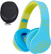 PowerLocus P2 Kids Blue/Green - Wireless Headphones