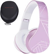 PowerLocus P2 Kids Purple/White - Bezdrátová sluchátka