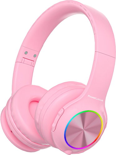 PowerLocus PLED Pink - Wireless Headphones - Main image