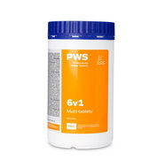 PWS Multi tablety 6v1 do bazénu 200 g 1 kg - Bazénová chemie