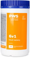 PWS Multi tablety 6v1 do bazénu 20 g 1 kg - Bazénová chemie