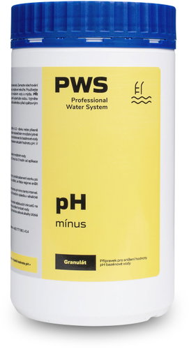 PWS pH minus 1.5 kg for PWS pH water adjustment - pH Regulator - Main image