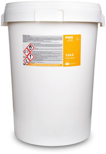 PWS - Professional Water System Multi tablets 11in1 MAXI ECO 50 kg - Pool Chemicals - Main image
