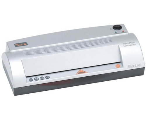 Peach Photo laminator A4, silver line, šířka štěrbiny 240 mm, fólie max. 125 mikronů - - - Hlavní obrázek